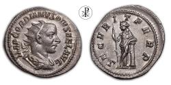 Ancient Coins - (VIDEO incl.) ★ R! Salton Coll. ★ GORDIANUS III, RIC 151, Date 243-244 AD, Silver Antoninianus Rome, Securitas Perpetua (5th and last Issue)