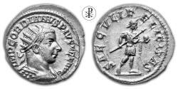 Ancient Coins - ★ R! Antioch ★ GORDIANUS III, RIC 216b, Date 242-244 AD, Silver Antoninianus Antioch, Emperor, Saeculi Felicitas