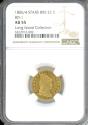 Us Coins - 1806/4 $2.5 NGC AU55 Stars 8X5  BD-1 Long Island Collection