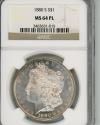 Us Coins - 1880 S $1 NGC MS64PL