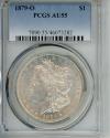 Us Coins - 1879 O $1 PCGS AU55