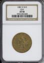 Us Coins - 1881 S $10 Gold NGC XF40 GSA