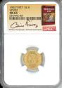 Us Coins - 1907 /1907 $2.5 Gold NGC MS65 VP-001 Bill Fivaz Signature Label