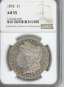 Us Coins - 1892 $1 NGC AU55