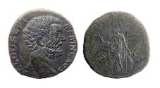 Ancient Coins - Roman Imperial coins: Rare Sestertius of Clodius Albinus, as Caesar 193-195 A.D.