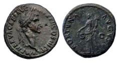 Ancient Coins - Roman Imperial: High grade Nerva bronze As AD 96-98 - Good VF