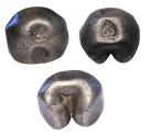 World Coins - THAILAND. Ayutthaya, 1 Baht 16th-18th cent., Bua, AR silver Pot Duang Bullet Coin Near EF!