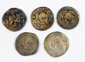 World Coins - Lot of German medieval silver coins, 14th. century