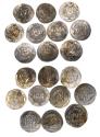 World Coins - Arab-Sasanian. Abbasid Governors of Tabaristan lot 10 AR silver drachms - AU-MS!