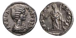 Ancient Coins - Julia Domna, Augusta, 193-217 AD. Denarius Laodicea ad Mare, AU!