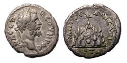 Ancient Coins - Roman Provincial: CAPPADOCIA, Caesarea-Eusebia. Septimius Severus. AD 193-211. silver AR Drachm