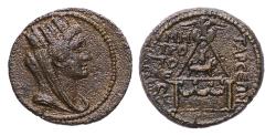Ancient Coins - CILICIA. Tarsos. After 164 BC. Bronze AE22 - scarce variety with river patina