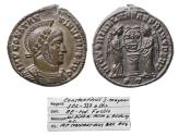 Ancient Coins - Special collection of Constantinian bronze coins: Constantine I. AD 307/310-337. Æ Follis Ticinum - R2!
