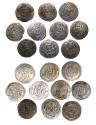 World Coins - Arab-Sasanian. Abbasid Governors of Tabaristan lot 10 AR silver drachms - AU-MS!
