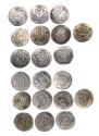 World Coins - Arab-Sasanian. Abbasid Governors of Tabaristan lot 10 choice AR silver drachms - hand-picked AU-MS!