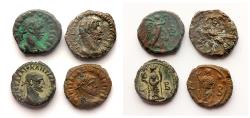 Ancient Coins - Roman Egypt, Alexandria, four choice billon tetradrachms