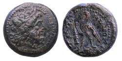 Ancient Coins - Greeek Ptolemaic Kings of Egypt: Ptolemy II Philadelphos, AE20 Tyros mint bronze Good VF - R!