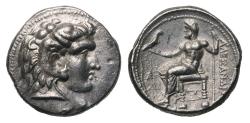 Ancient Coins - Greek coins: Egypt, Ptolemy I. Lovely Early post lifetime Alexander the Great AR silver tetradrachm