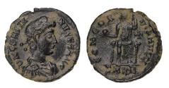 Ancient Coins - Roman Imperial: Gratian Follis Æ 17, 367-383 AD