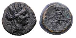 Ancient Coins - CILICIA, Tarsos. 164-27 BC. bronze nominal with Zeus (7.87 grams)