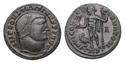 Ancient Coins - Roman Imperial: Constantine I. AD 307/310-337. Æ Follis  Siscia mint, 1st officina. Struck AD 315-316.
