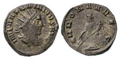 Ancient Coins - Roman Imperial: Fine Valerian Antoninianus, silvered EF