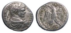 Ancient Coins - Roman provincial: DECAPOLIS, Gadara. Caracalla. AD 198-217. BI Tetradrachm - RR!