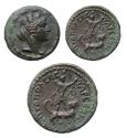 Ancient Coins - Greek coins: CILICIA, Tarsos. 164-27 BC. Æ20 Sandan on mythical animal walking right - Choice EF