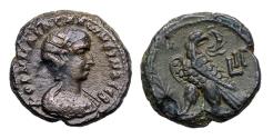 Ancient Coins - Roman Provincial: EGYPT, Alexandria. Otacilia Severa. Augusta, AD 244-249. Potin Tetradrachm