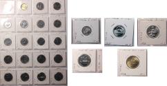 World Coins - Italy / San Marino: Collection of 94 EF-BU coins 1972-1997 (94)