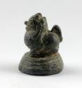 World Coins - Fine early bronze Opium currency weight of To or beast, Burma, c. 1600-1650!