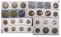 World Coins - France: Entire collection 'dealers retail' of 273 large coins, many silver! 19th.-20th. cent.