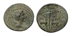 Ancient Coins - Greek coins: Roman Pseudo provincial, Imperatorial period, 48-27 BC large bronze Ephesos