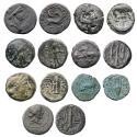 Ancient Coins - Greek coins: Ionia / Asia, Nice lot of 7 greek bronzes, c. 3rd.-1st. cent. BC