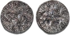World Coins - Exceptional & rare Viking silver penny, Sven Estridsen (1047-1074) Hbg 56A!
