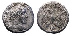 Ancient Coins - Roman Provincial: SYRIA, Seleukis & Pieria. Emesa. Macrinus. 217-218 AD. AR Tetradrachm