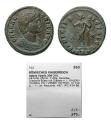 Ancient Coins - Roman Imperial bronze Follis Æ25 of Galeria Valeria 308-310 AD. Choice EF!