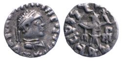 Ancient Coins - BAKTRIA, Indo-Greek Kingdom. Zoilos III Soter. Circa 45-35 BC. AR Drachm - Good VF