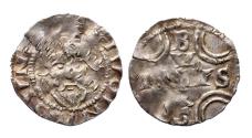 World Coins - German States: Duisburg Medieval silver denar, Konrad 1034-1039 AD