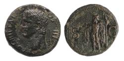 Ancient Coins - Roman Imperial: Agrippa. Died 12 BC. Æ As