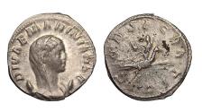 Ancient Coins - Roman Empire scarce silver antoninianus of Marinianae VF!