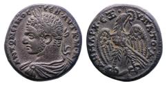 Ancient Coins - SYRIA, Seleucis and Pieria. Antioch. Caracalla. AD 198-217. AR Tetradrachm EF - scarce bust left type!