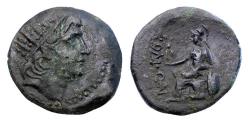Ancient Coins - Greek Pseudo-autonomous issue Æ24 Athena - Macedonia?
