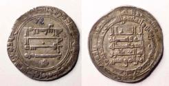World Coins - Abbasid, Rare silver coin from Muhammadiya, ca. AH325-335!