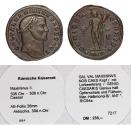 Ancient Coins - Roman Imperial: Superb large bronze Follis of Maximinus II, 305-309 AD - GENIO CAESARIS