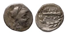 Ancient Coins - Greek coins: IONIA, Herakleia ad Latmon. Circa 140-135 BC. AR Tetrobol RRR!