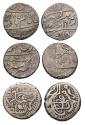 World Coins - Lot of three nice AR silver Rupees, India and Afghanistan, 19th. century. (3 coins in lot)