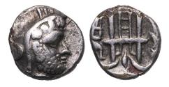 Ancient Coins - Greek coins: Kingdom of Persis, early drachm of Darius c. 140 BC
