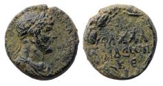 Ancient Coins - Roman Provincial: Scarce SYRIA, Chalcidene. Chalcis. Hadrian. 117-138 AD. Æ 23mm