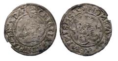 World Coins - Denmark, medieval period: Christian III, 1534–1559, AR silver 4 skilling Copenhagen